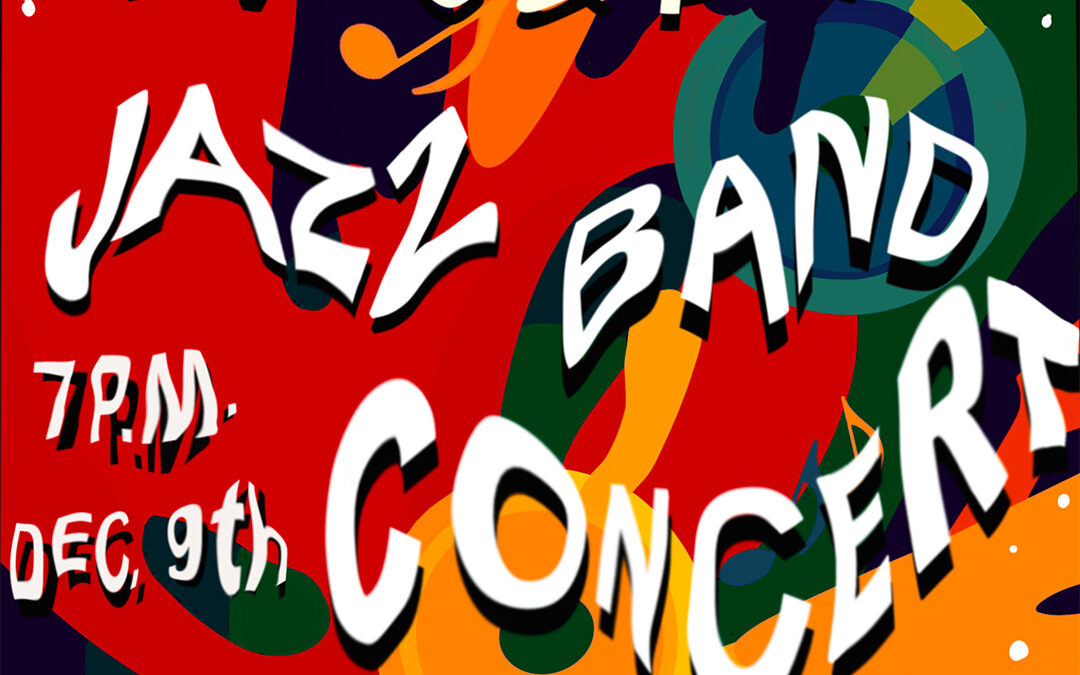 PVHS & PVIS Jazz Concert flyer by Kiley Wynn